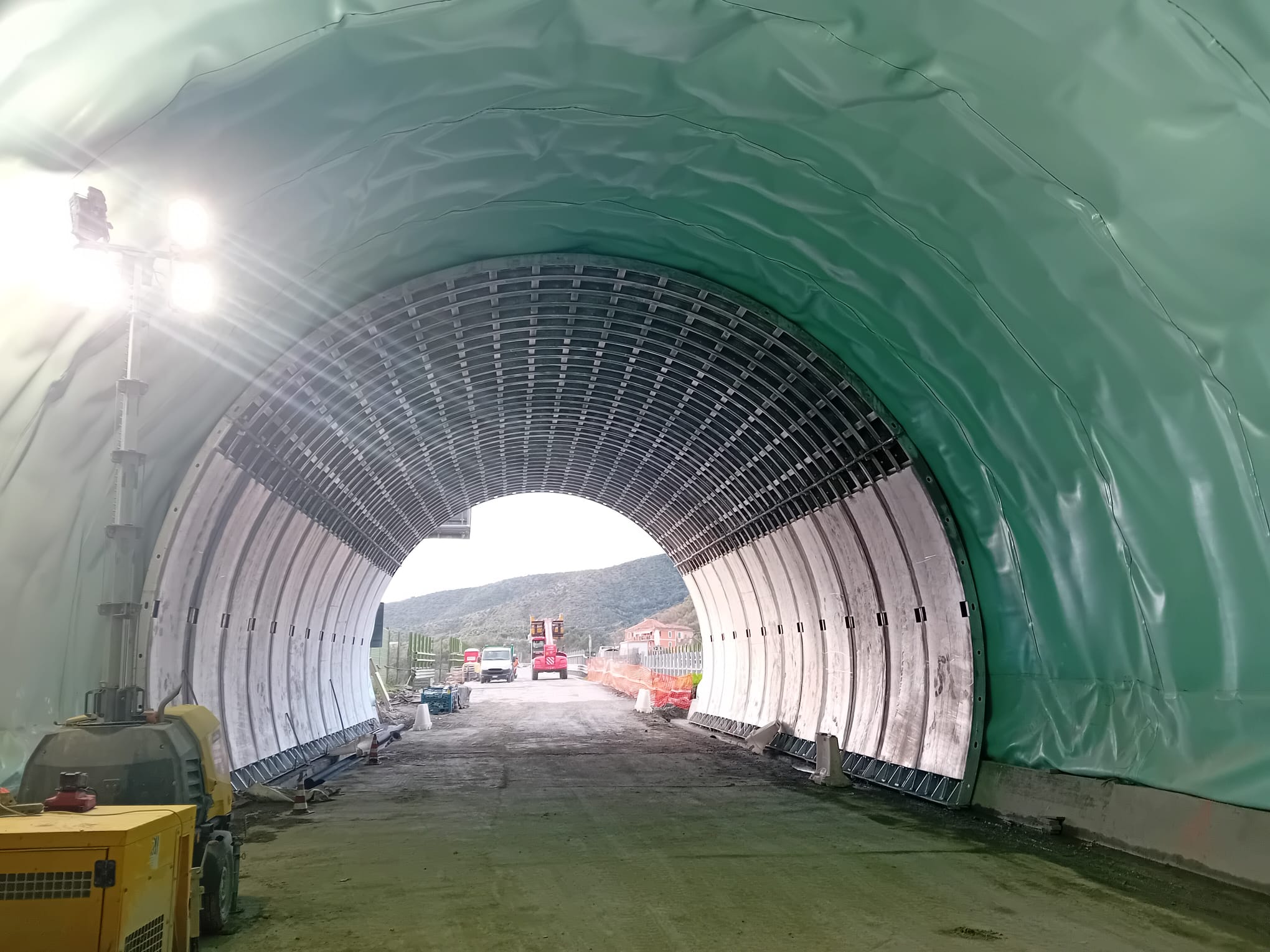 rifacimento della galleria San Bernardo sull’autostrada A12